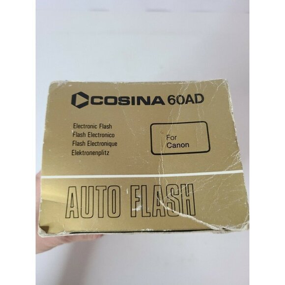 𝅺VINTAGE Cosina 60AD Auto Electronic Flash - Picture 6 of 6